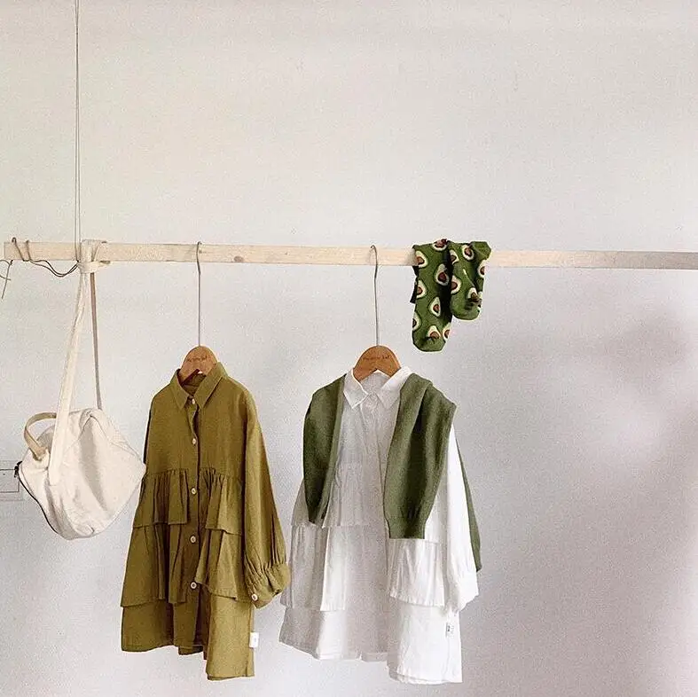 Платье с оборками для девочек модные осенние платья для девочек от 1 до 6 лет, HX107