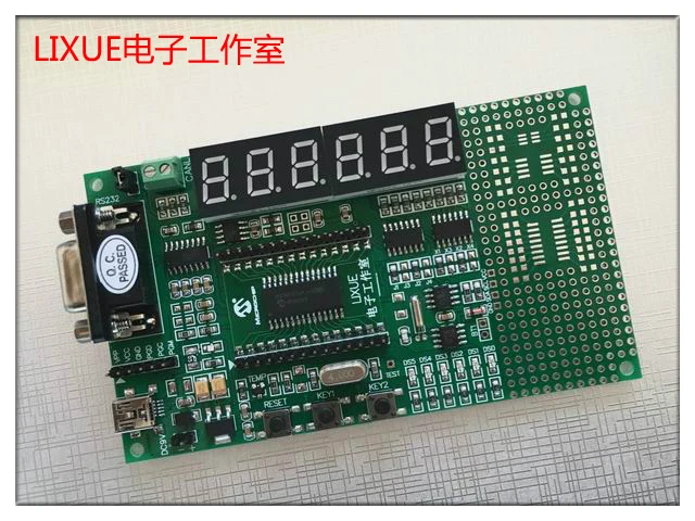 

18f25k22 / 26k22 MCU development board learning board evaluation board