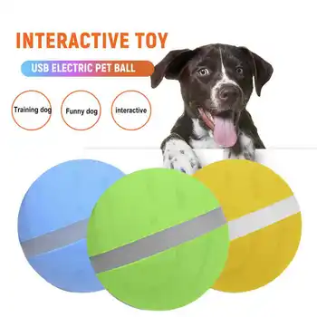 

Pet Intelligent Escaping Toy Infrared Sensor Cat Dog Hamster LED Light Ball Automatic Smart Interactive Toys For Pets Cats