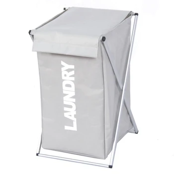 

AMINUO Waterproof Foldable Laundry Basket Clothing Sorter Box Hamper Storage Dirty Clothes Storage Organization Single Stand Lau