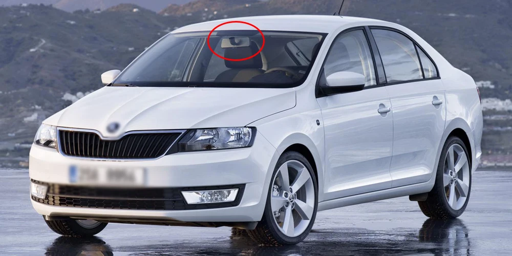 Для Skoda Rapid~ Smart Auto Driving Assistant, автоматический датчик ветрового стекла, датчик дождя, сенсорные фары