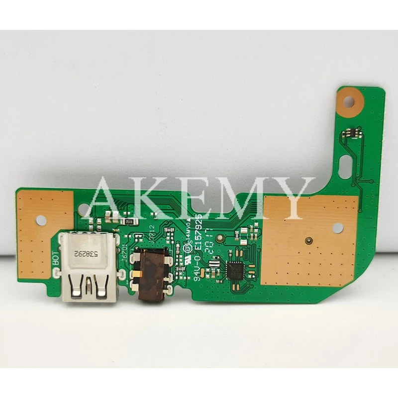Оригинал с кабелем для For Asus X555 X555L X555LD X555LD_IO USB аудио кард ридер плата REV: 2 0 MB 100%