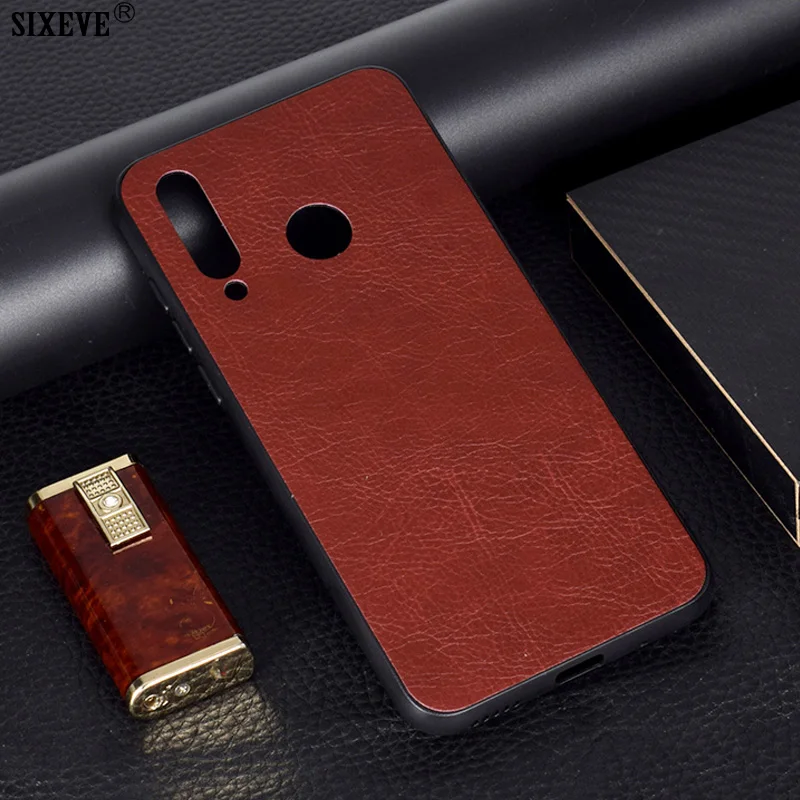 

Luxury Leather Case For Huawei P30 Mate 20 Pro Honor 10 Lite Nova 3 3i 4 4e P smart 2019 Plus Phone Back Cover Bumper de Housing