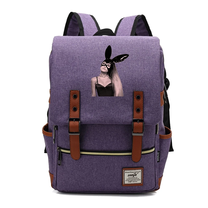 Canvas Backpack 18 Рюкзак с принтом Grande Mochilas Para Mujer, 16 дюймов, винтажные школьные рюкзаки для мальчиков и девочек, рюкзаки для ноутбука для путешествий, Knupsack - Цвет: Canvas Backpack 18