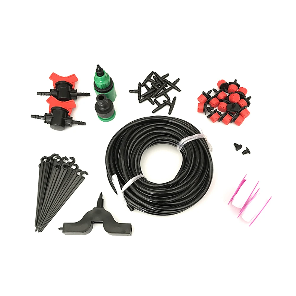 Набор для полива сада IT224 шланг 4/7 мм 5 м/15 м/25 м|irrigation kit|watering kitself watering |
