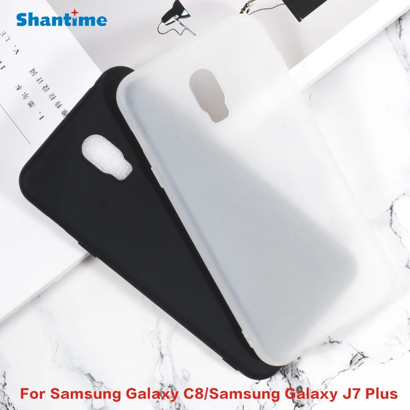 Мягкий силиконовый чехол из ТПУ для Samsung Galaxy C8 | Мобильные телефоны и аксессуары