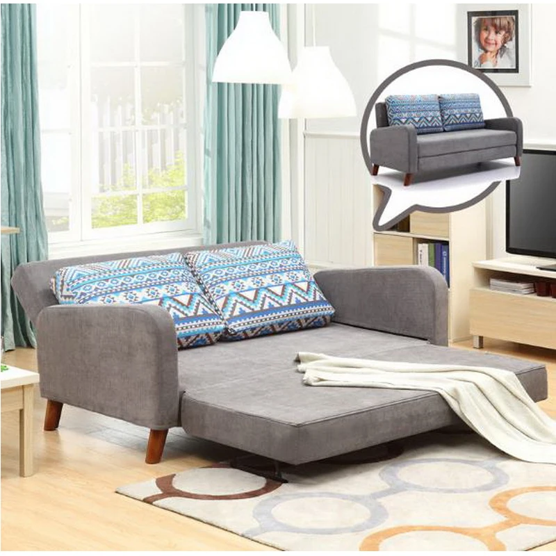  260303/1.4 m Multi-function double sofa/Foldable /living room small apartment / Home sofa bed /High