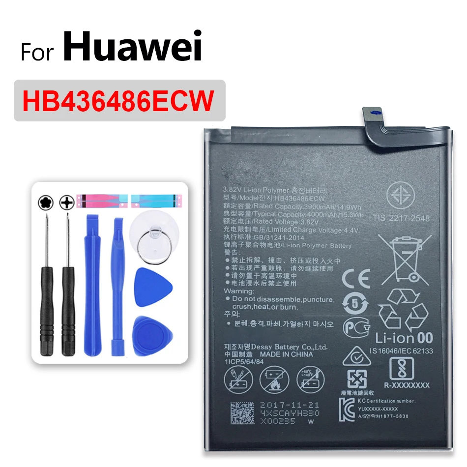 HB436486ECW батарея для смартфона Huawei Mate 20 10 10Pro / P20 Pro ALP L09 /ALP-L09 L29 BLA-L09 /Honor вид V20 PCT-L29 PCT |