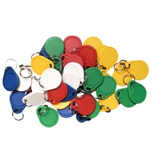 50 шт.) 13,56 МГц блок 0 секторный Перезаписываемый RFID M1 S50 UID сменная карта тег брелок № 3 брелок ISO14443A