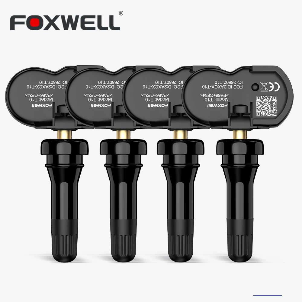 Foxwell T10 Car Tpms Érzékelők Aktivált Program Klónos Gumiabroncs Nyomásmérő Teszt Univerzális Oem Érzékelő 98% Lefedettség