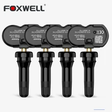 Foxwell t10 sensores tpms carro ativado programa clone-able monitor de pressão dos pneus teste universal oem sensor 98% cobertura