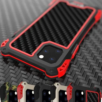 

Original AMIRA shockproof heavy duty phone case for iphone 11 pro max case silicone hybrid Metal case for iphone xr xs max cover