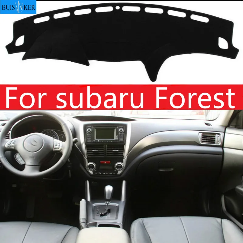 Car dashboard Avoid light pad Instrument platform desk cover Mats Carpets Auto accessories car styling For subaru Forest | Автомобили и
