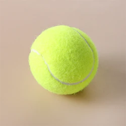 1 Pcs Tennis Balls High Bounce Practice Training Outdoor Elasticity Durable Tennis for Dogs Bite Chase and Chomp 6.3CM Dog Ball