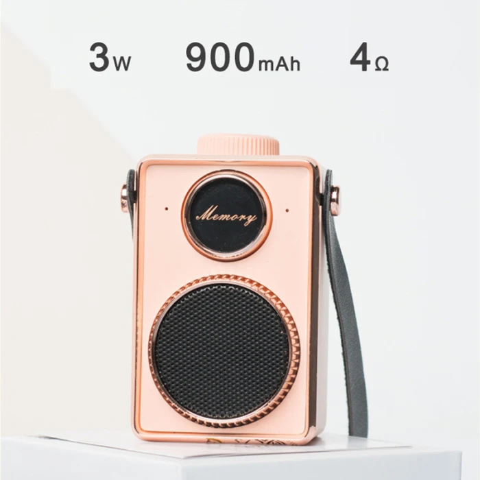 Портативный мини Bluetooth Сабвуфер Звук динамик Ретро Беспроводной Стерео Soundbox ING-SHIPPING