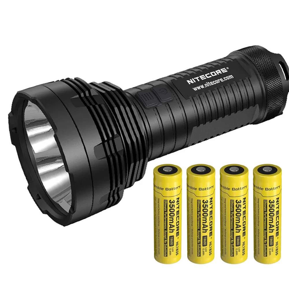 NITECORE TM16GT ручной фонарь 4* CREE XP-L HI V3 светодиоды Макс 3600 люмен дальность луча 1003 метров открытый поисковый фонарь - Испускаемый цвет: TM16GT NL1835