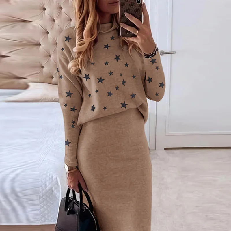 2 Piece Winter Office Outfit – Miggon