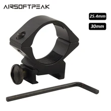Тактический с низкой QD 25,4 мм/30 мм Охота направляющая для прицела крепление кольцо-Факел лазерный прицел для 20 мм рис быстрого содержание стрелкового оружия фонарик рельсы
