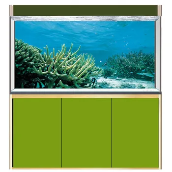 

[JQ-0018] Fish Tank Background HD Ocean Series Aquarium Sticker Mural Decoration Painting Pattern Size Can Be Customized