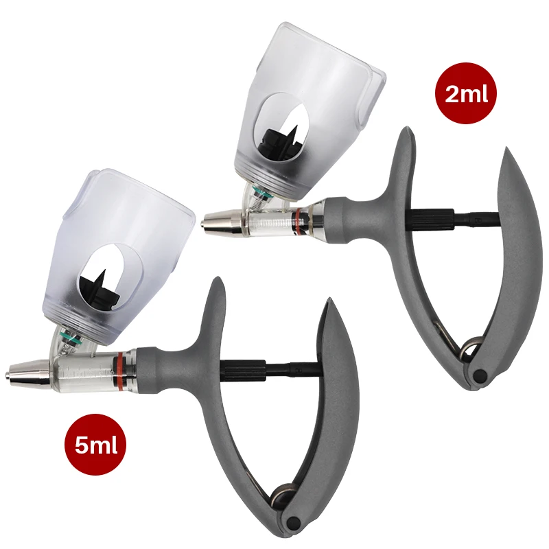 Animal-Veterinary-Syringe-Continuous-Vaccine-Injector-Adjustable-for-Chicken-Pig-Cattle-Multi-Function-Injector-2ML-5ML.jpg Állati Állat-Egészségügyi Fecskendő Folyamatos Oltóanyag-Befecskendező Beállítható Csirke-Szarvasmarha Többfunkciós Befecskendezőhöz 2Ml/5Ml - Image 3