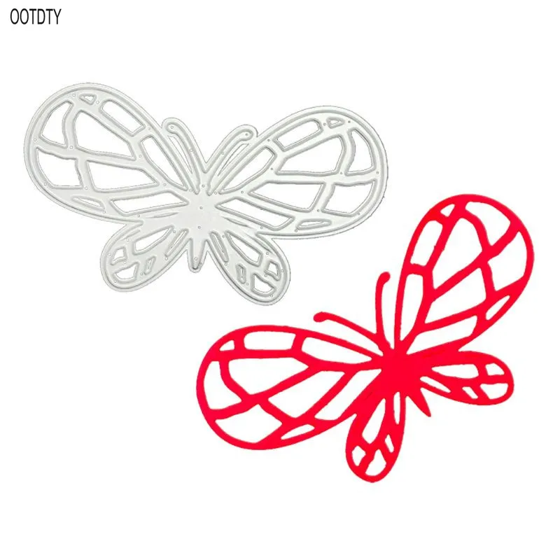 

OOTDTY DIY Butterfly Cutting Dies Embossing Stencil Template for Scrapbooking Embossing Paper Card making