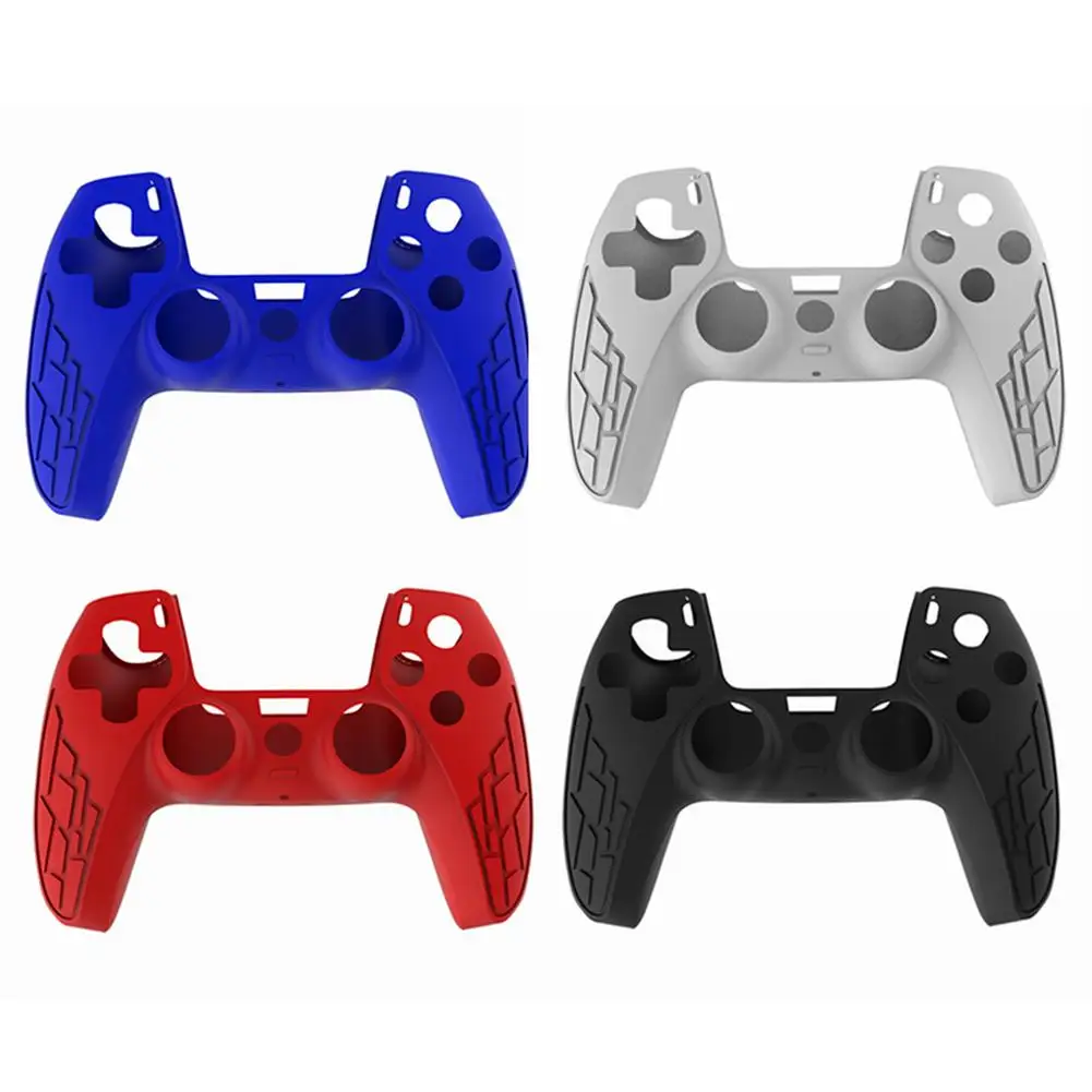 

Silicone Protective Cover For Sony PS5 Game Controller Anti-slip Shockproof Gamepad Case Anti-scratch Shell For Play Station 5