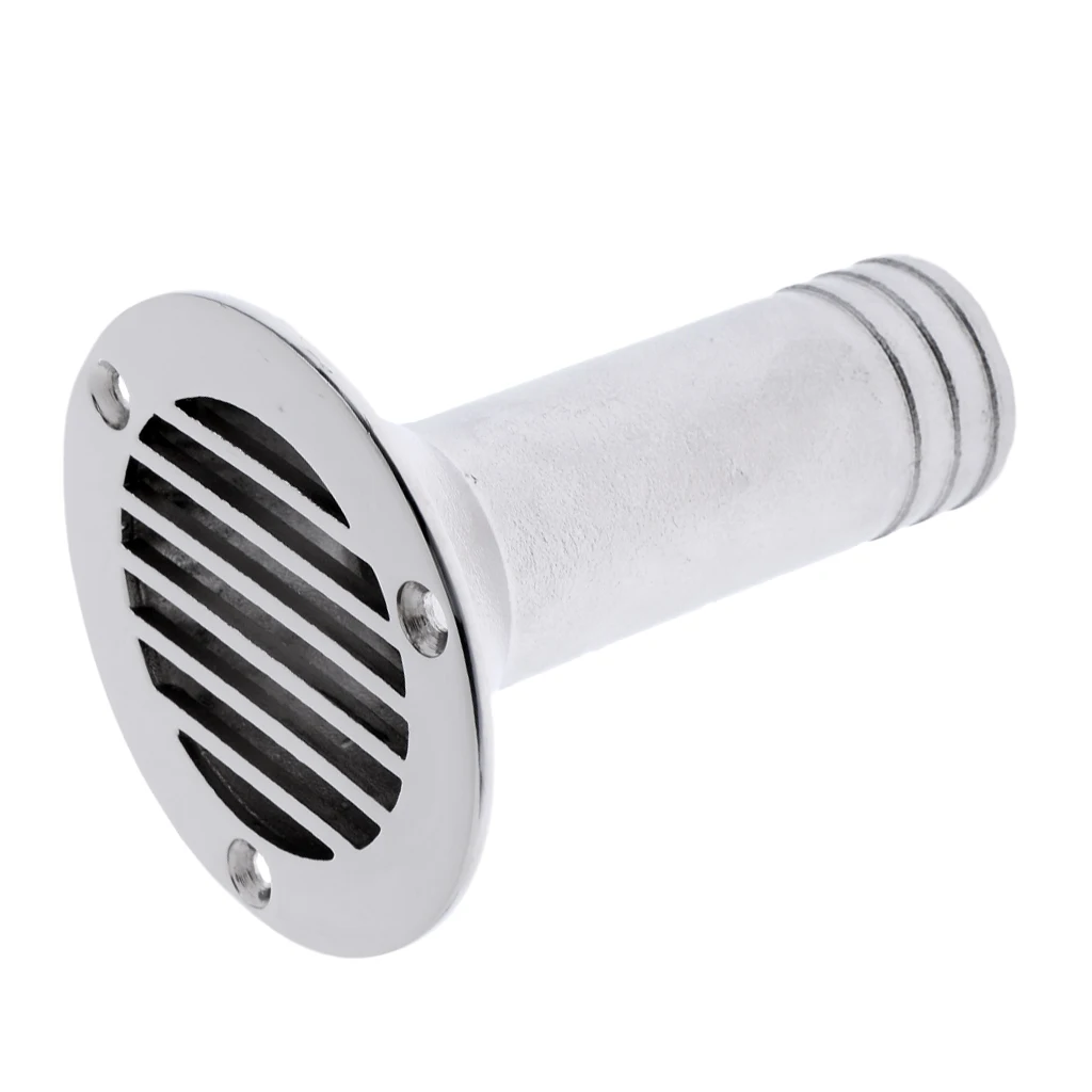 2 xBoat/морской через корпус палубе стока Scupper 1 1/" Heavy Duty Нержавеющая сталь