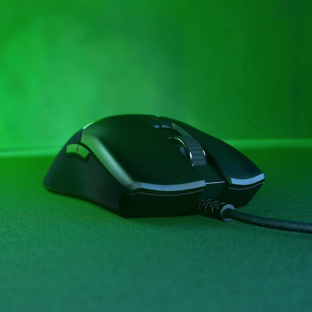 Razer Viper Проводная игровая мышь 16000 dpi RGB компьютерные мыши PAW3390 Оптический сенсор 60g Легкий кабель SpeedFlex dpi