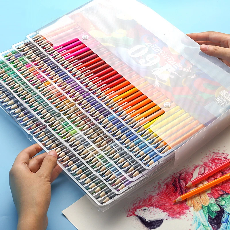 Brutfuner-Kit de crayons de couleur pour croquis, crayon à dessin