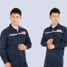 Плюс Мужская Рабочая куртка унисекс рабочая одежда с длинными рукавами износостойкая Рабочая куртка для ремонта авто Заводская униформа