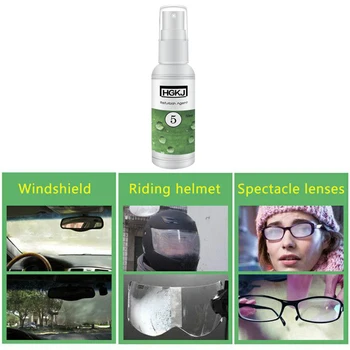 

NEW Auto Anti-fog HGKJ-5-50ml automotive Nano glass antifogging agent glasses helmet Defogging agent coating Agent