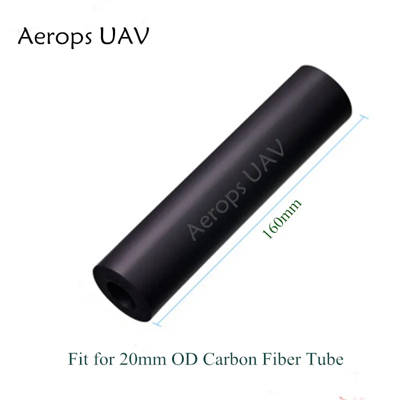 Aerops 4 шт. 20 мм круглые трубки для посадки Резьбовая защитная трубка длина 160