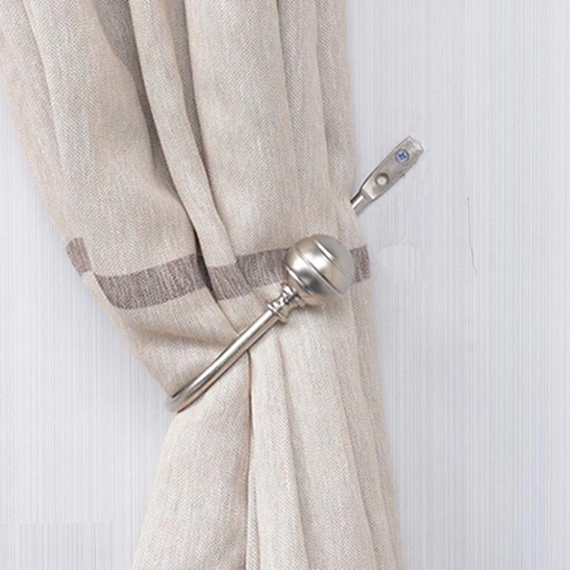 Модель u-образной формы вешалка для штор Европейский стиль настенная шторка на крючках Кнопка скандинавский стиль нет необходимости подвесной мяч