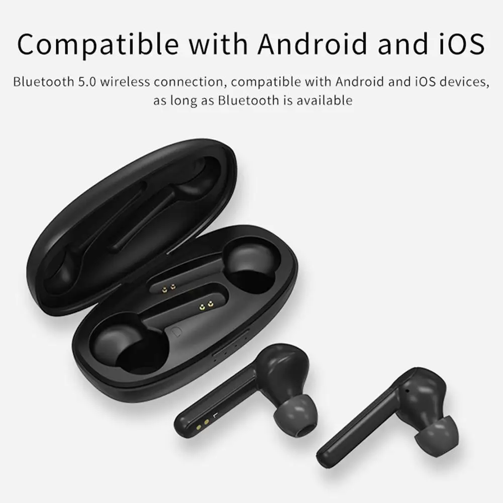 

TWS Wireless Earphone Bluetooth5.0 Headphones Android Headset For Iphone 7 8 Plus X Xr + Charging Box Sport