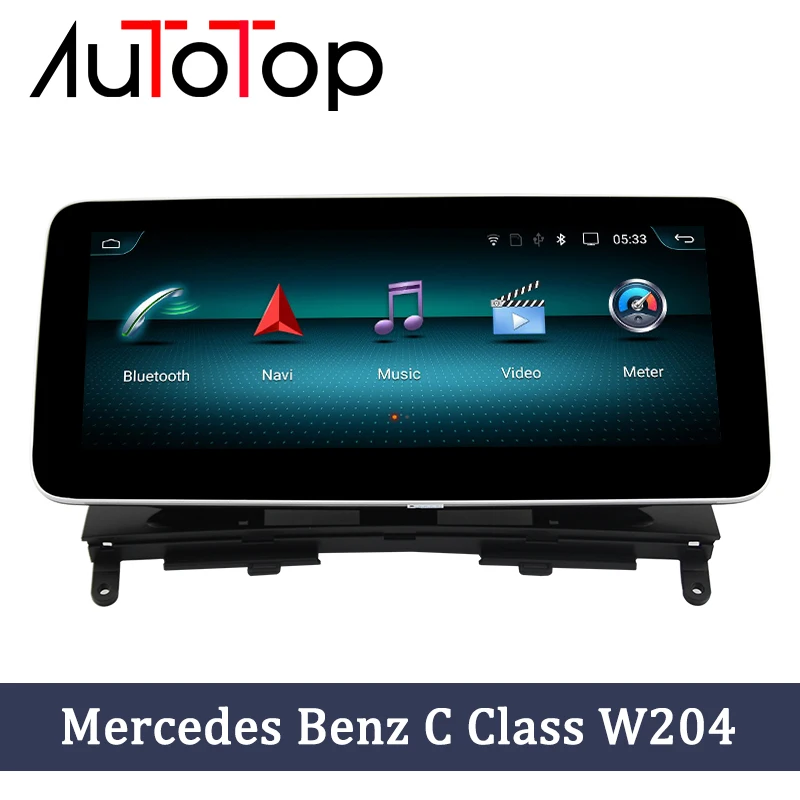 Автомагнитола AUTOTOP для Mercedes-Benz C Class W204 S204 2008 2009 2010 NTG 4 0 мультимедийный плеер с