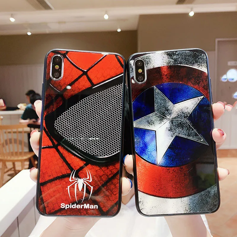 玻璃壳--蜘蛛侠-美国队长-007