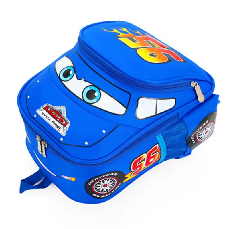 Автомобильный рюкзак с рисунком, детские школьные сумки для мальчиков, Детская сумка для книг, детский сад, рюкзак для девочек, рюкзак - Цвет: Car-1