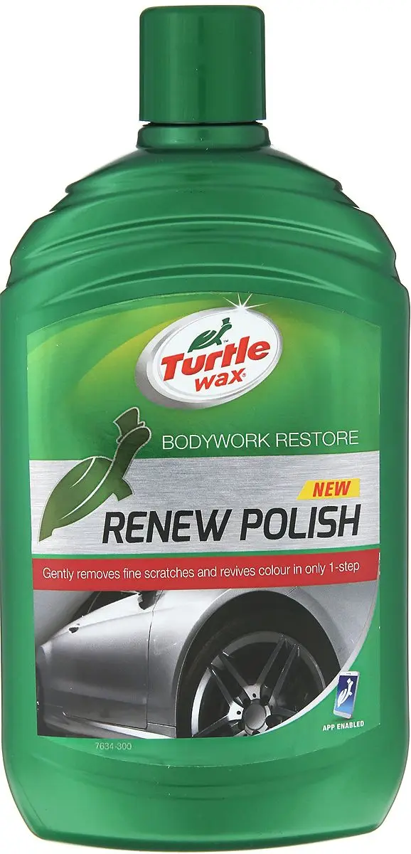 Армейский зеленый «Антицарапин-Рестовратор» RENEW POLISH 500 мл Turtle Wax FG7634 51796 - Цвет: Армейский зеленый