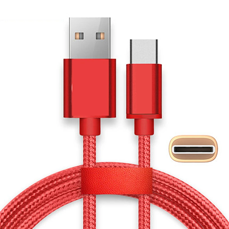 

USB Type C Cable For Samsung S10 S9 A50 A20 M40 Xiaomi Redmi Note 7 K20 pro Fast Charging USB-C Charger Mobile Phon Type-C Cable