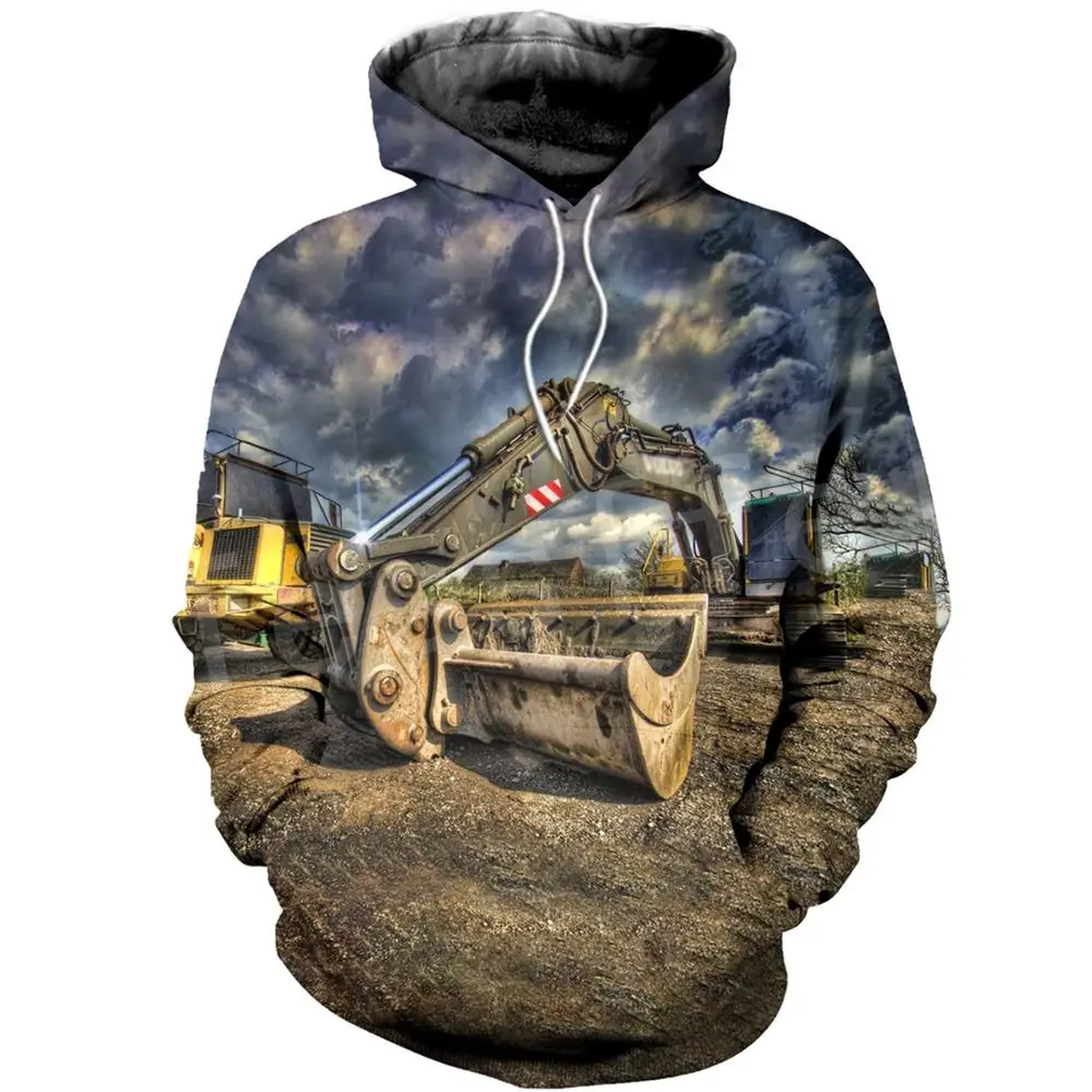 

Tessffel Excavator Heavy Equipment Operator Worker Driver Tracksuit 3DPrint Casual Drop shipping Sweatshirt Hoodies Men/Women A5