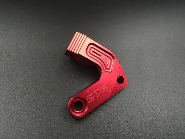 BAFIRE MSX125 CNC передний тормозной суппорт кронштейн для мотоцикла MSX 125 CNC шланг Трубная линия зажимы зажим Мотоциклетные аксессуары для скутера - Цвет: Красный