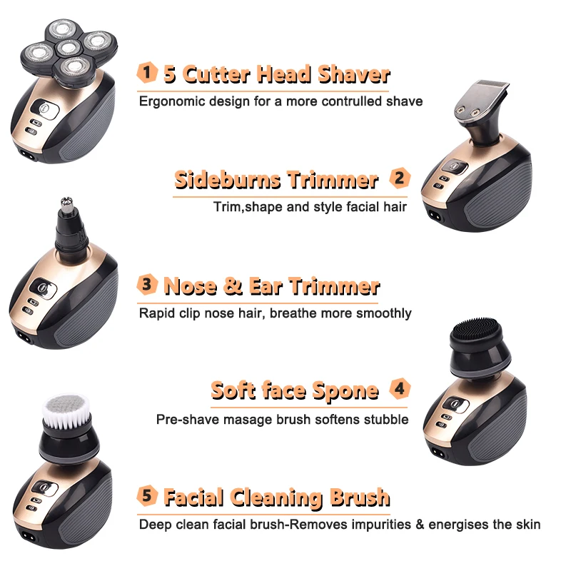 5 in 1 electric shaver