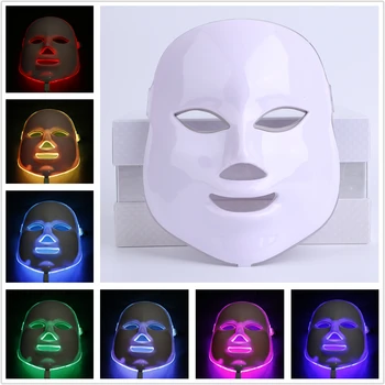 

Korean Photodynamic LED Facial Mask Home Use Beauty Instrument Anti acne Skin Rejuvenation LED Photodynamic Beauty Face Massage