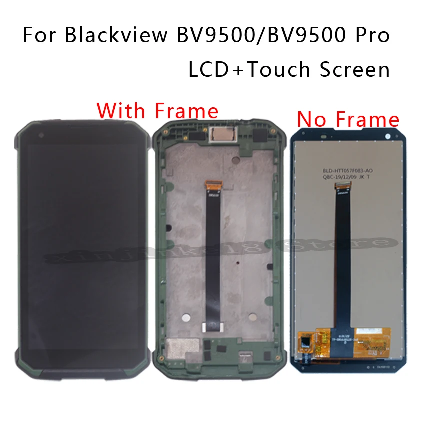 ЖК-дисплей и дигитайзер сенсорного экрана для Blackview BV9500 Pro Ремонтный комплект