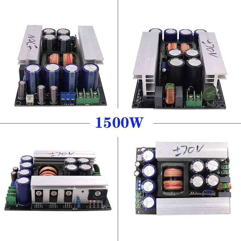 Módulo de Alimentação Tensão de Saída do Amplificador Nova Entrada Ac200-240v Llc Suave Comutação 35v 45v 50v ± 55v 60v 70v 1000w - 1500w - Image 4