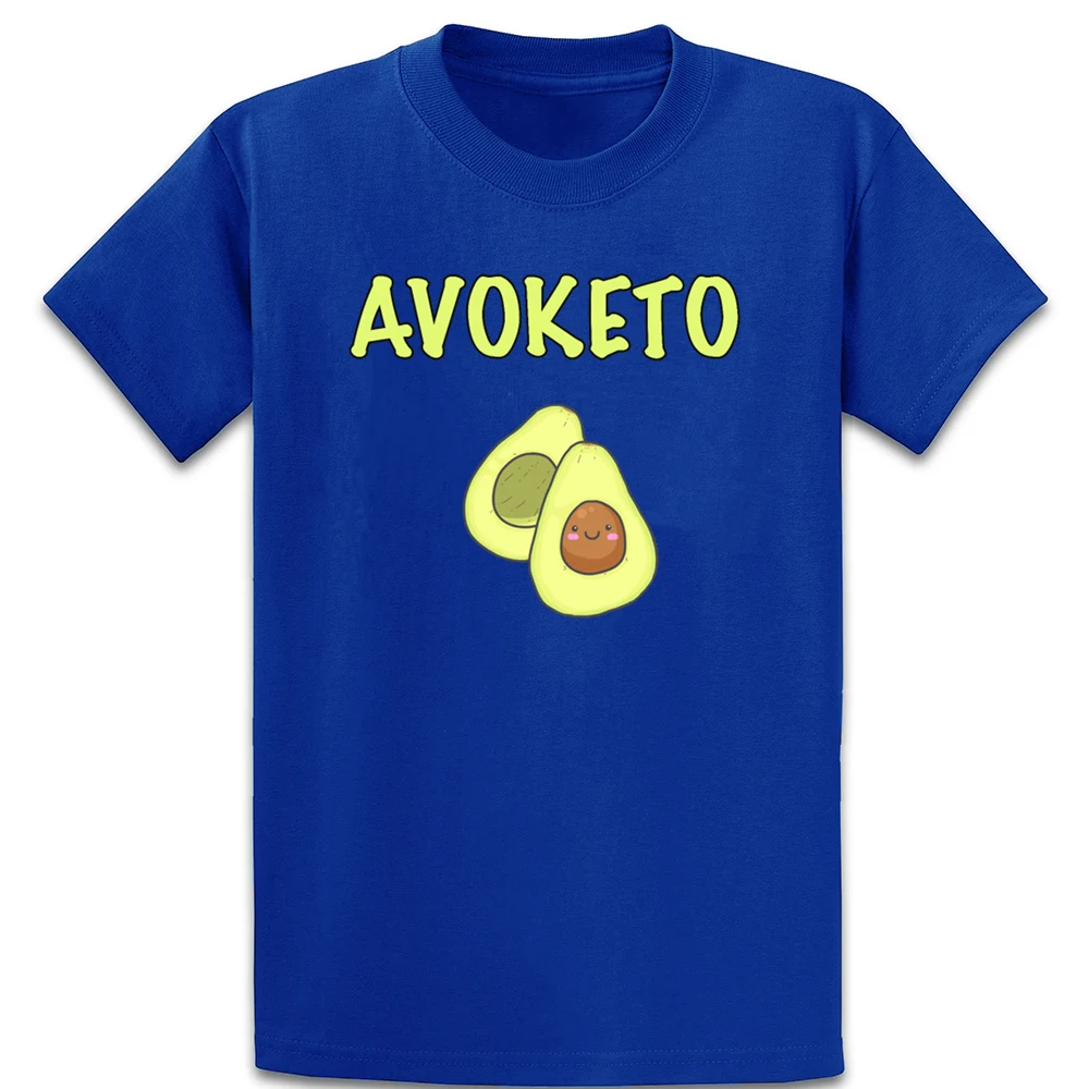 Avocado Keto Friendly Print T Shirt O-Neck Slim Spring Autumn Pictures Cotton Cute Building Customize Shirt