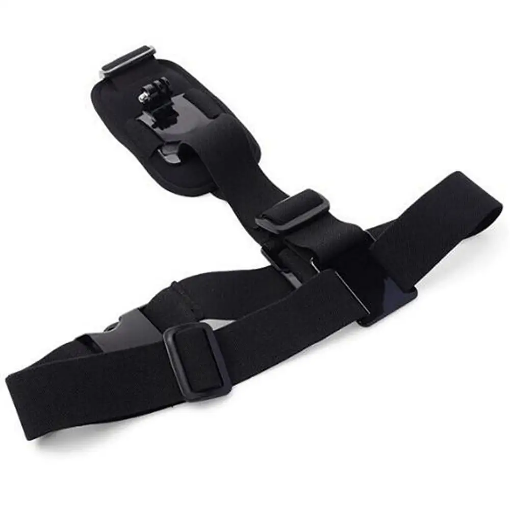 Go pro 액세서리 Gopro Hero 용 숄더 스트랩 마운트 하네스 10 9 7 5 4 3 2 SJ4000 Eken H9 카메라 가슴 하네스 벨트 어댑터