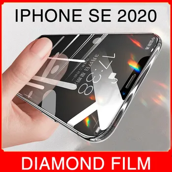 

Full Cover Screen Protector Glass On iphone SE 2020 11 Pro Curved Protective Tempered Glass On For iphone 11 SE 2020 X XR XS 7 8