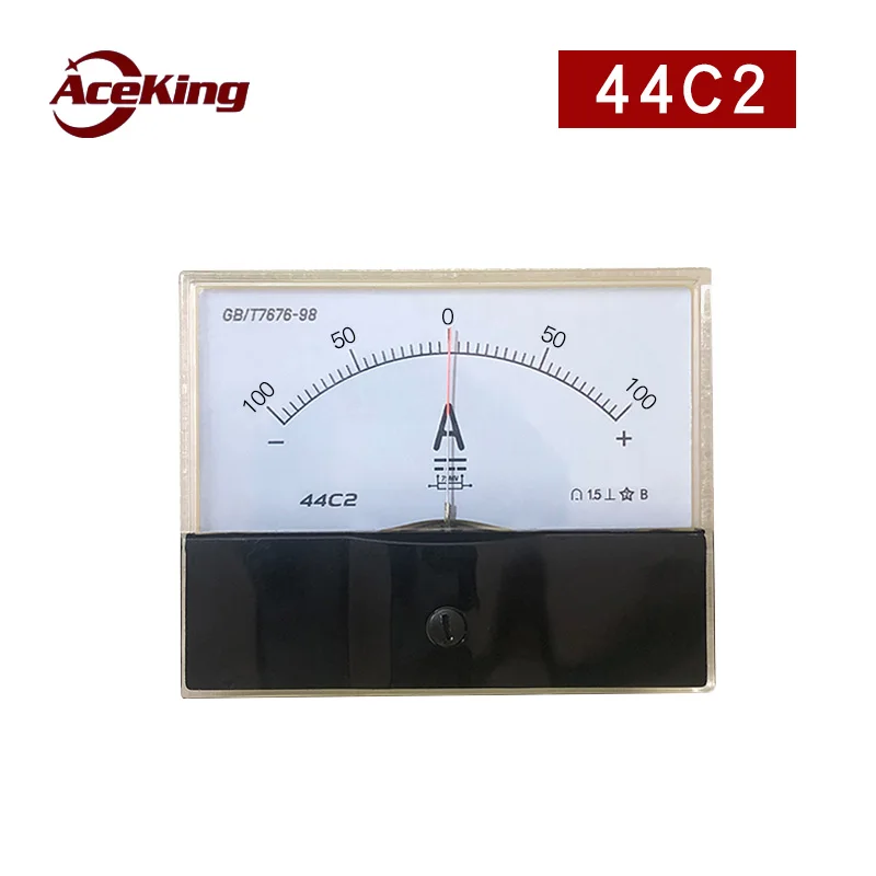 44c2 ± 20A DC 100A двунаправленный 250A ± 2000a Амперметр 75mV 80*100 мм 44c1
