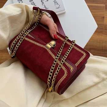 

WENYUJH Rivet Chain Small Crossbody Bags For Women 2019 Fashion Shoulder Messenger Bag Lady Luxury Handbags And Purses
